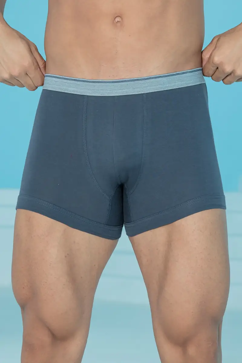 شورت پادار مردانه کمرکش اسپرت ساده رنگی بلکس