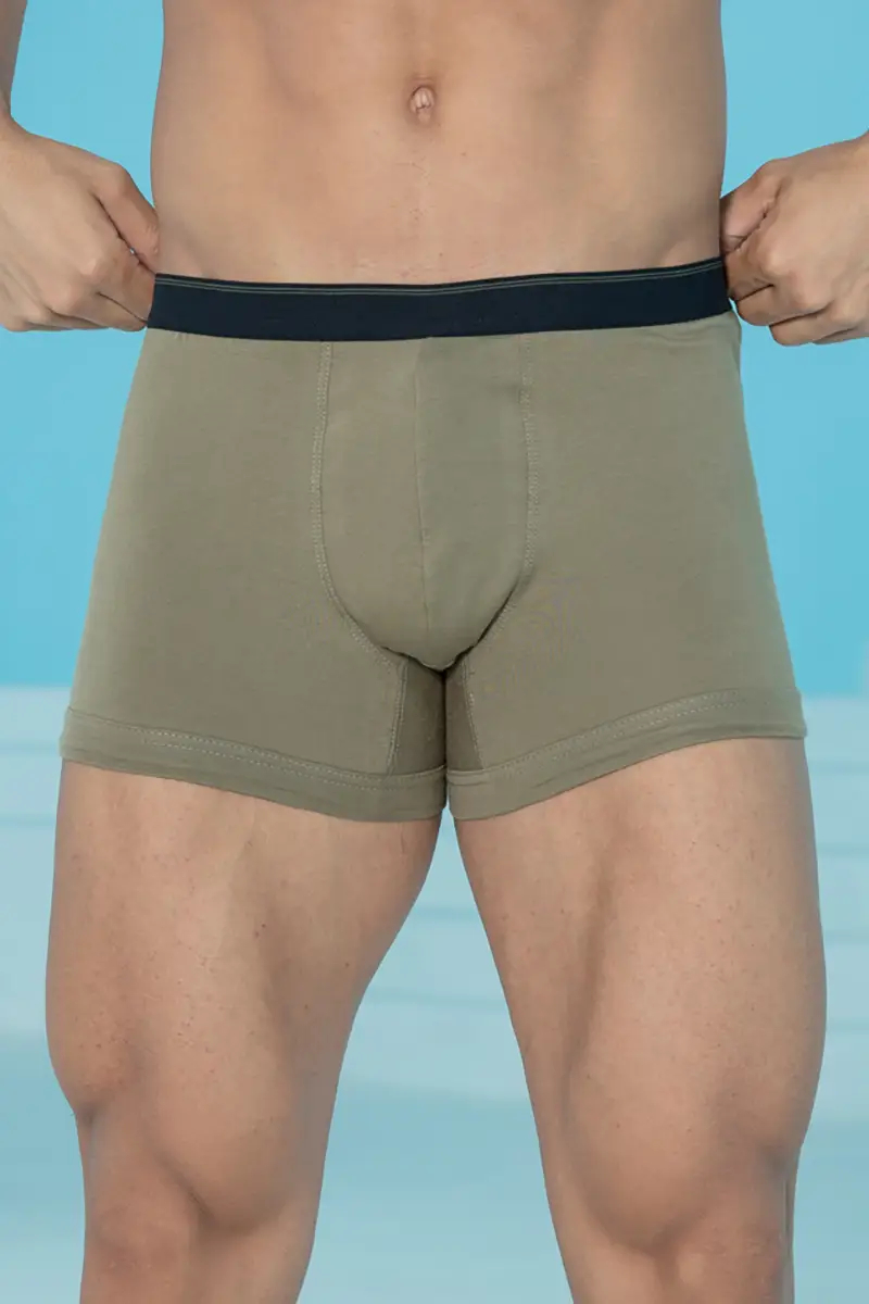 شورت پادار مردانه کمرکش اسپرت ساده رنگی بلکس تصویر دوم