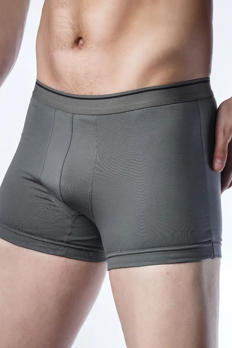 شورت پادار مردانه کمرکش اسپرت ساده رنگی نیکوتن پوش
