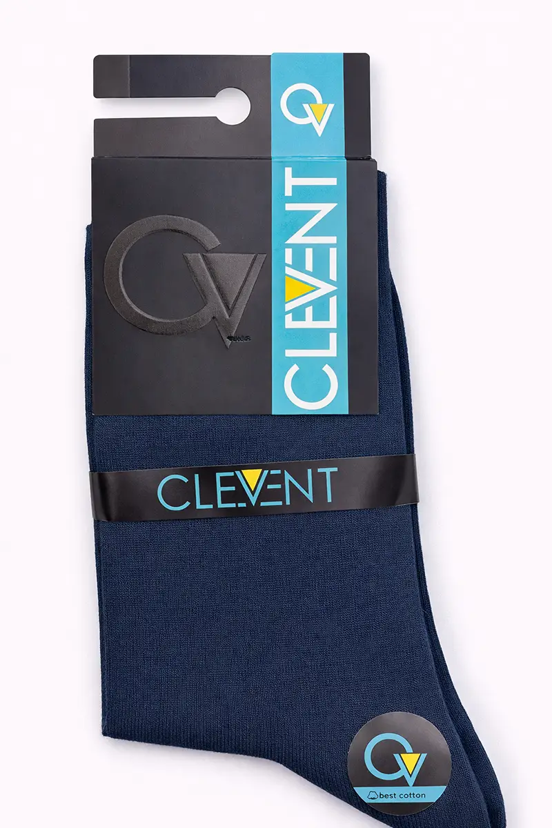 جوراب مردانه نیم ساق رنگی ترک Clevent